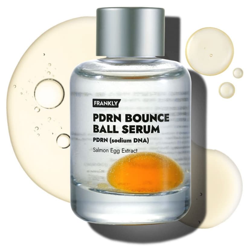 سرم اسنس دو فازی FRANKLY حاوی PDRN کمککننده به جوانسازی پوست مدل PDRN Bounce Ball Serum 30 mL سرم اسنس دو فازی FRANKLY حاوی PDRN کمککننده به جوانسازی پوست مدل PDRN Bounce Ball Serum 30 mL