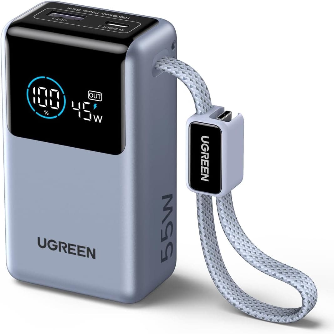 پاوربانک لپتاپ UGREEN Nexode 20000mAh با توان 145W و شارژ بیسیم Qi2 15W پاوربانک لپتاپ UGREEN Nexode 20000mAh با توان 145W و شارژ بیسیم Qi2 15W