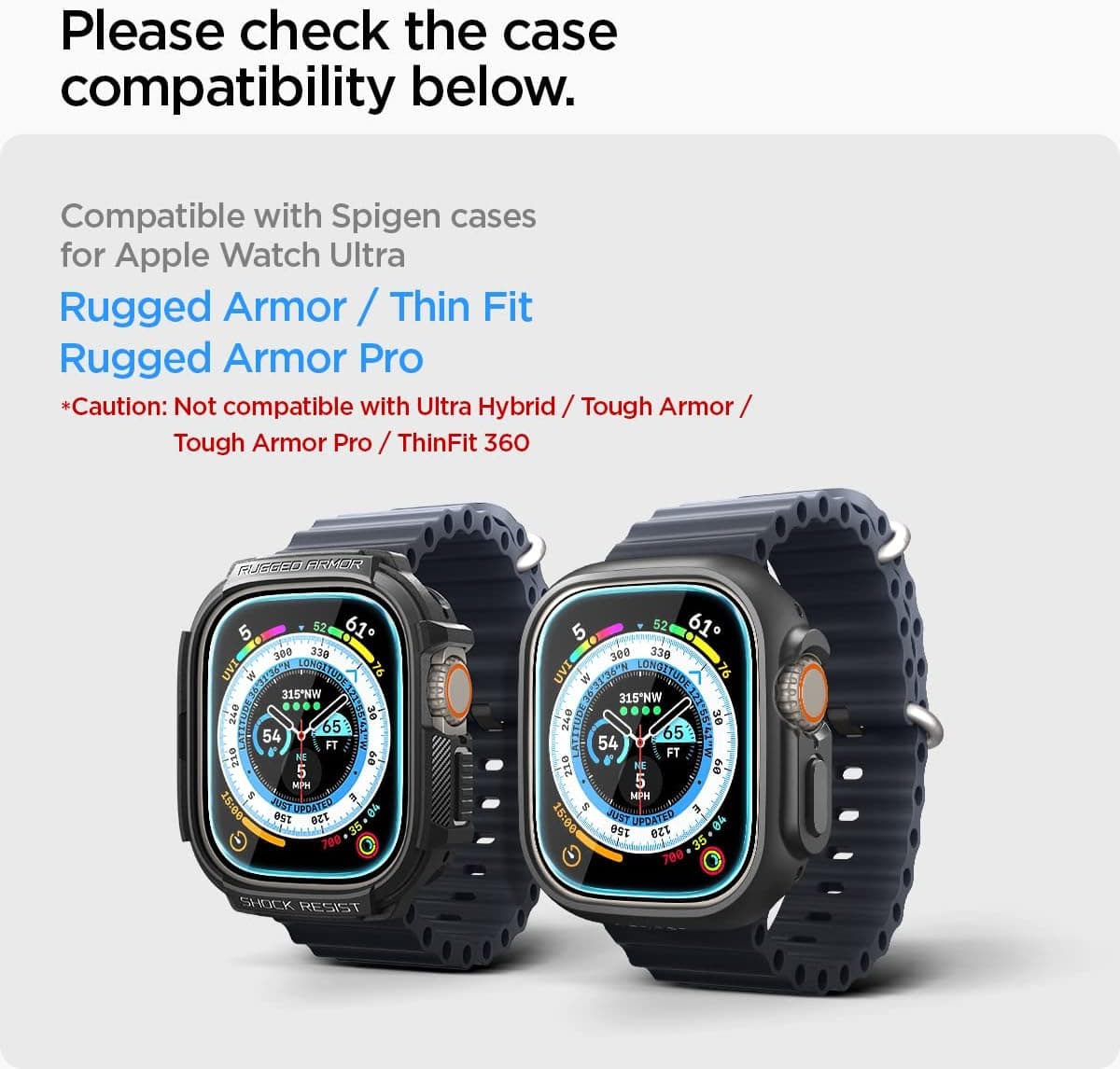 محافظ صفحه Spigen GLAStR EZ Fit Apple Watch ULTRA 4/3/2/1 49mm 2 عددی محافظ صفحه Spigen GLAStR EZ Fit Apple Watch ULTRA 4/3/2/1 49mm 2 عددی