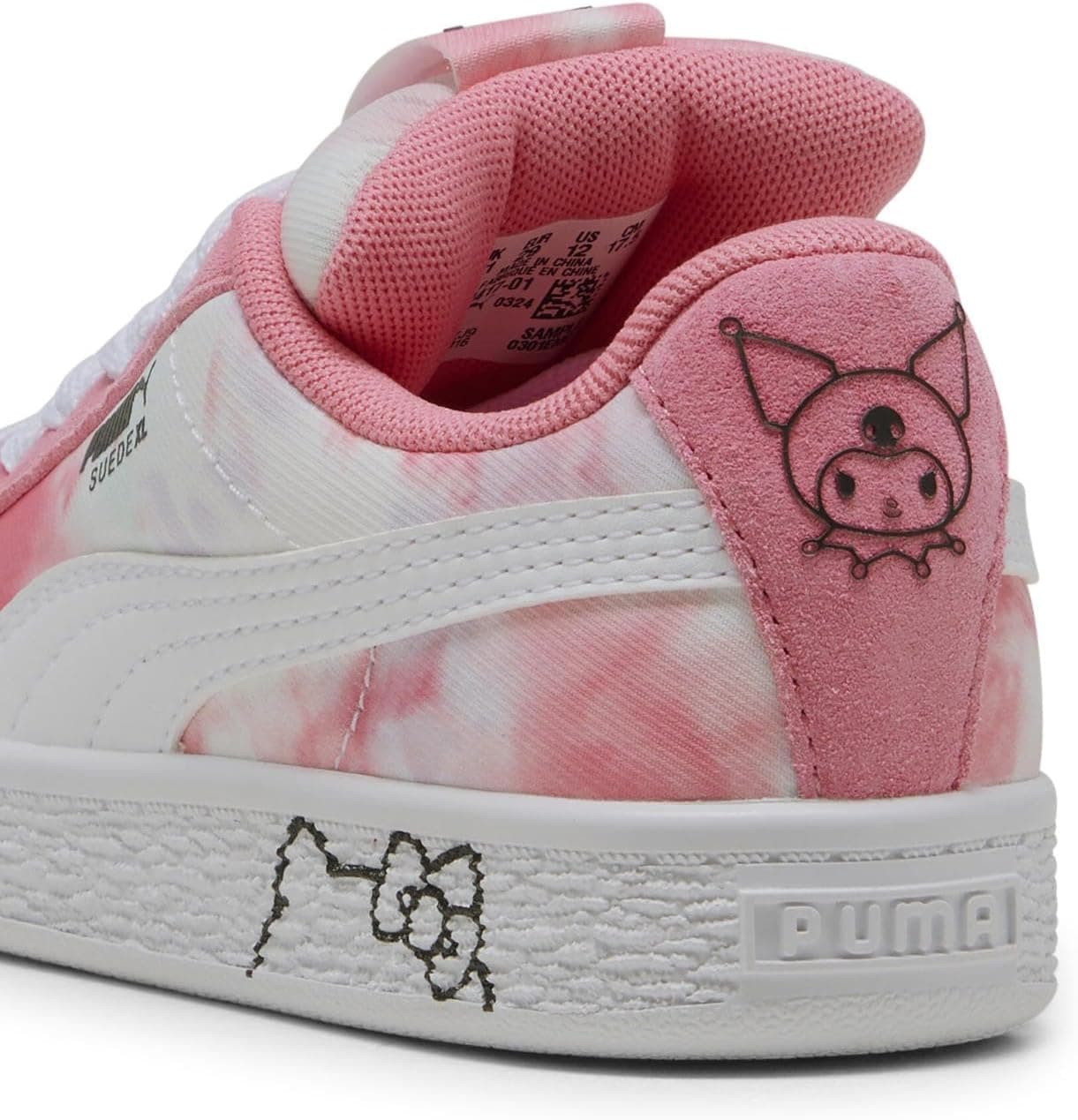 کفش ورزشی دخترانه PUMA Suede XL Hello Kitty&Friends مدل 57-401417-6 کفش ورزشی دخترانه PUMA Suede XL Hello Kitty&Friends مدل 57-401417-6