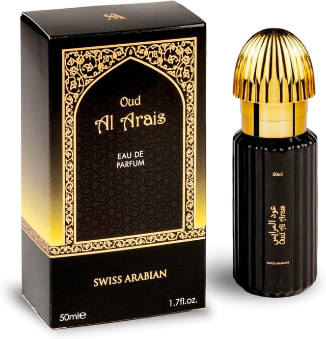 ادو پرفیوم مردانه Swiss Arabian Oud Al Arais 50ml ادو پرفیوم مردانه Swiss Arabian Oud Al Arais 50ml