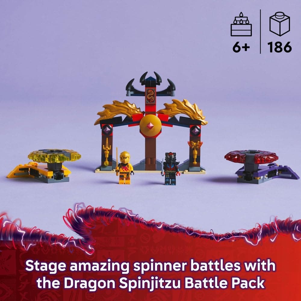 لگو سری NINJAGO بسته نبرد Dragon Spinjitzu مدل 71826 لگو سری NINJAGO بسته نبرد Dragon Spinjitzu مدل 71826