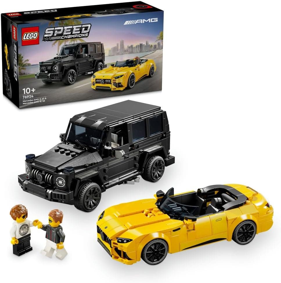 لگو Speed Champions Mercedes-AMG G 63 و Mercedes-AMG SL 63 مدل 76924 لگو Speed Champions Mercedes-AMG G 63 و Mercedes-AMG SL 63 مدل 76924