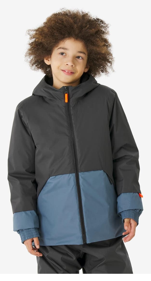 کاپشن اسکی بچگانه Decathlon Quechua آبی/خاکستری ۵/۱۵ سال مدل SKI100 کاپشن اسکی بچگانه Decathlon Quechua آبی/خاکستری ۵/۱۵ سال مدل SKI100