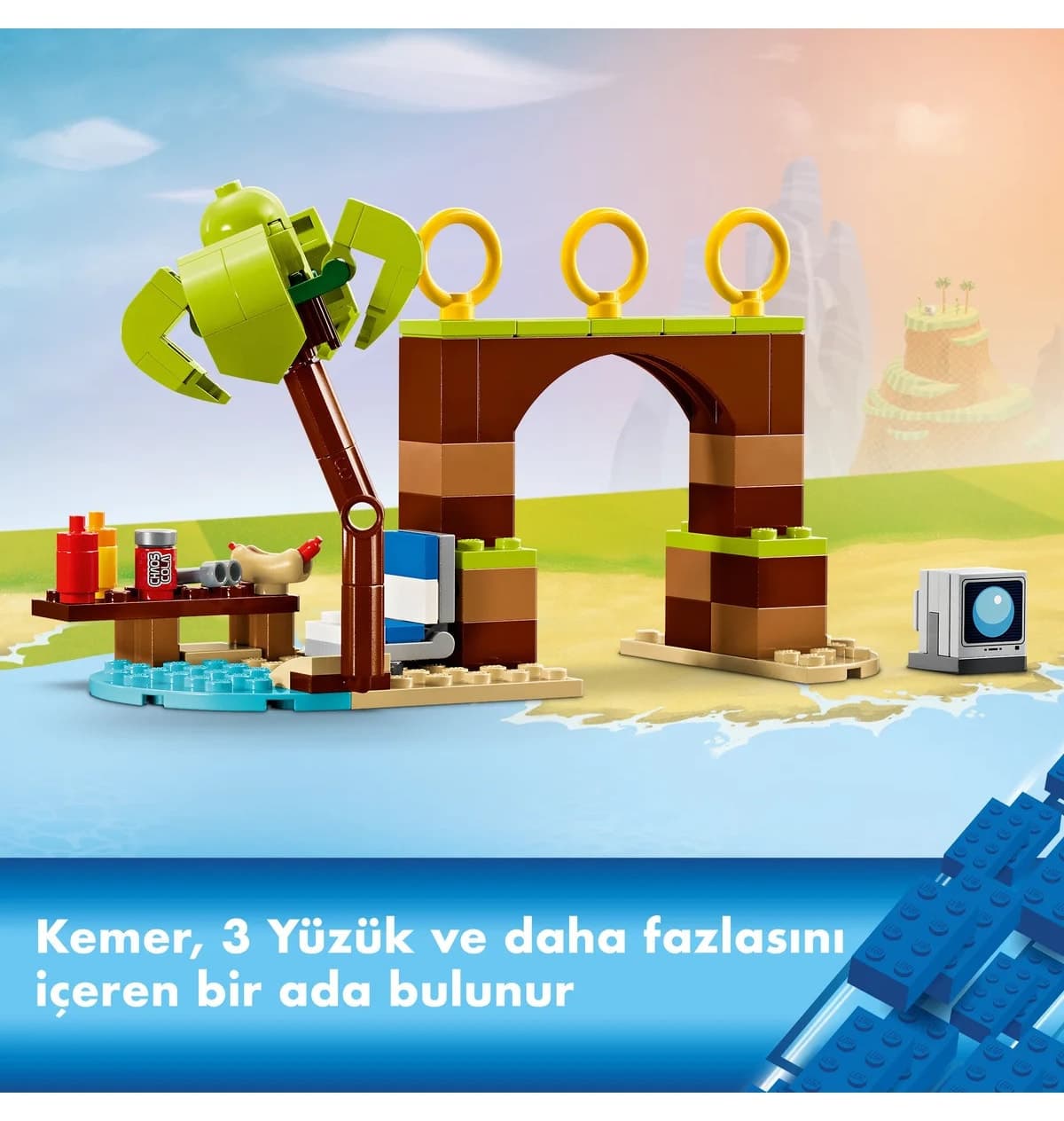 لگو Sonic the Hedgehog قایق ماجراجویی Tails مدل 76997 393P لگو Sonic the Hedgehog قایق ماجراجویی Tails مدل 76997 393P