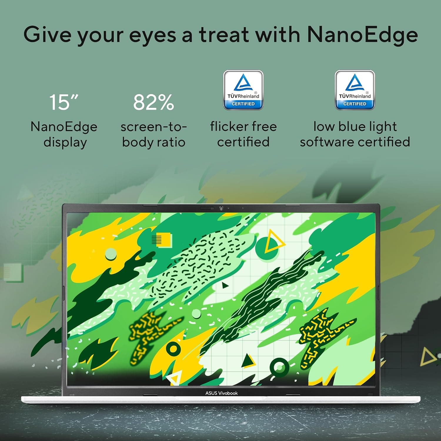 لپتاپ ASUS Vivobook 15 آبی با پردازنده AMD Ryzen 5 150 مدل M1502NAQ-BQ034W لپتاپ ASUS Vivobook 15 آبی با پردازنده AMD Ryzen 5 150 مدل M1502NAQ-BQ034W