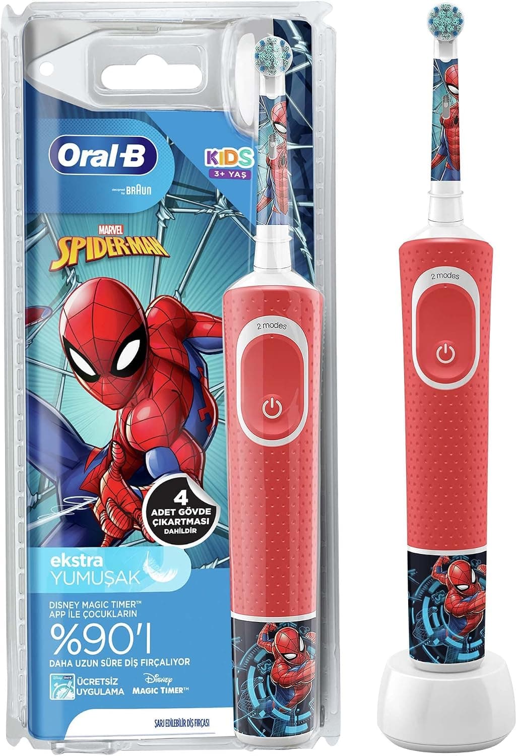 مسواک برقی کودک Oral-B Frozen مدل D100 بسته آغازین مسواک برقی کودک Oral-B Frozen مدل D100 بسته آغازین