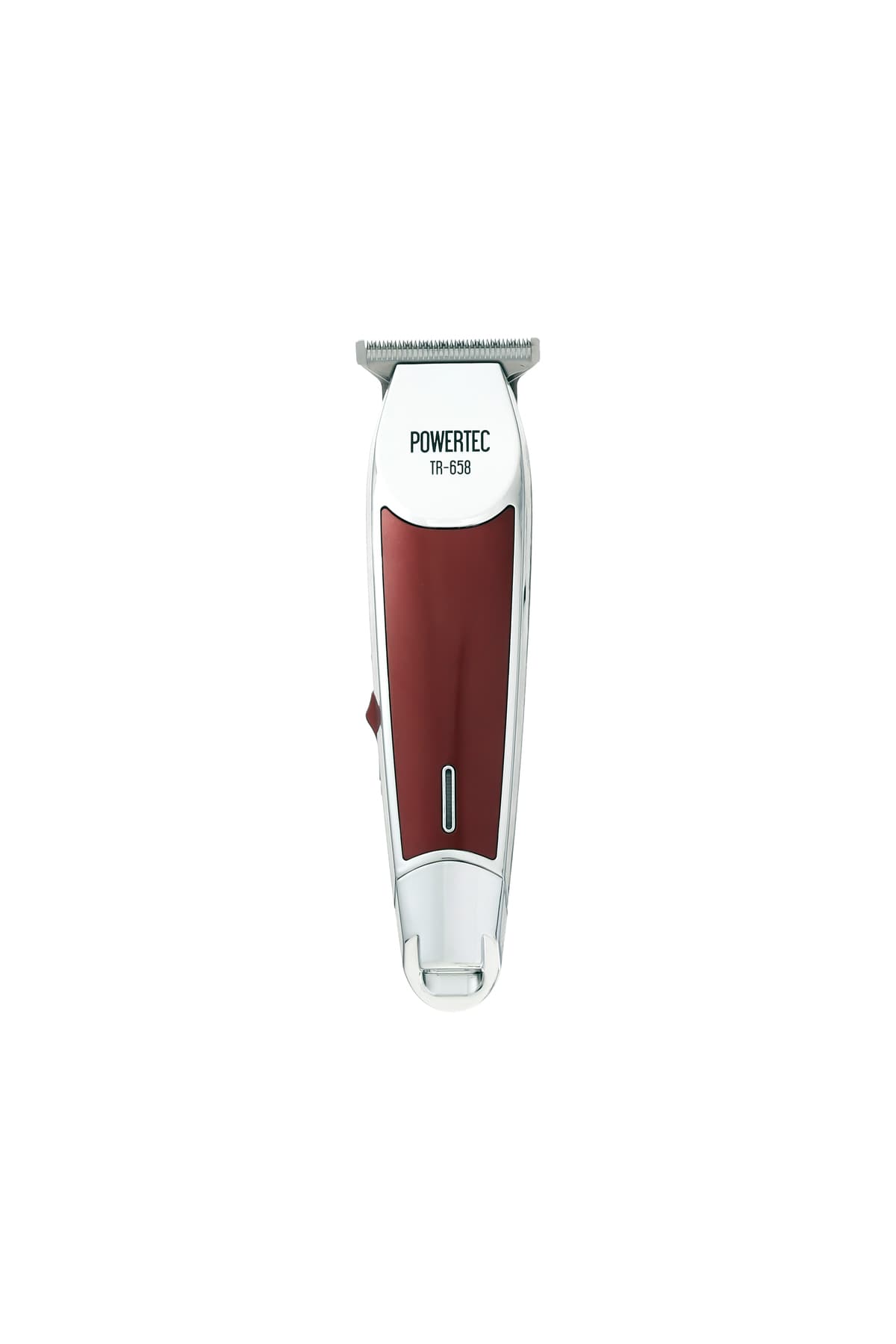 ماشین اصلاح شارژی Powertec برای اصلاح ریش، پشت گردن و مو مدل TR-658 ماشین اصلاح شارژی Powertec برای اصلاح ریش، پشت گردن و مو مدل TR-658