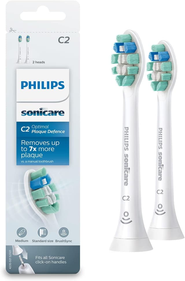 سری یدک مسواک برقی PHILIPS Sonicare ProResults استاندارد با محافظت در برابر پلاک سری یدک مسواک برقی PHILIPS Sonicare ProResults استاندارد با محافظت در برابر پلاک