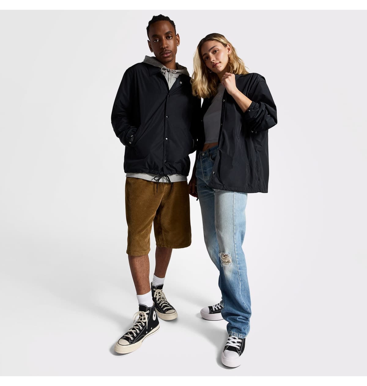 بارانی یونیسکس Converse Go-To مشکی بارانی یونیسکس Converse Go-To مشکی