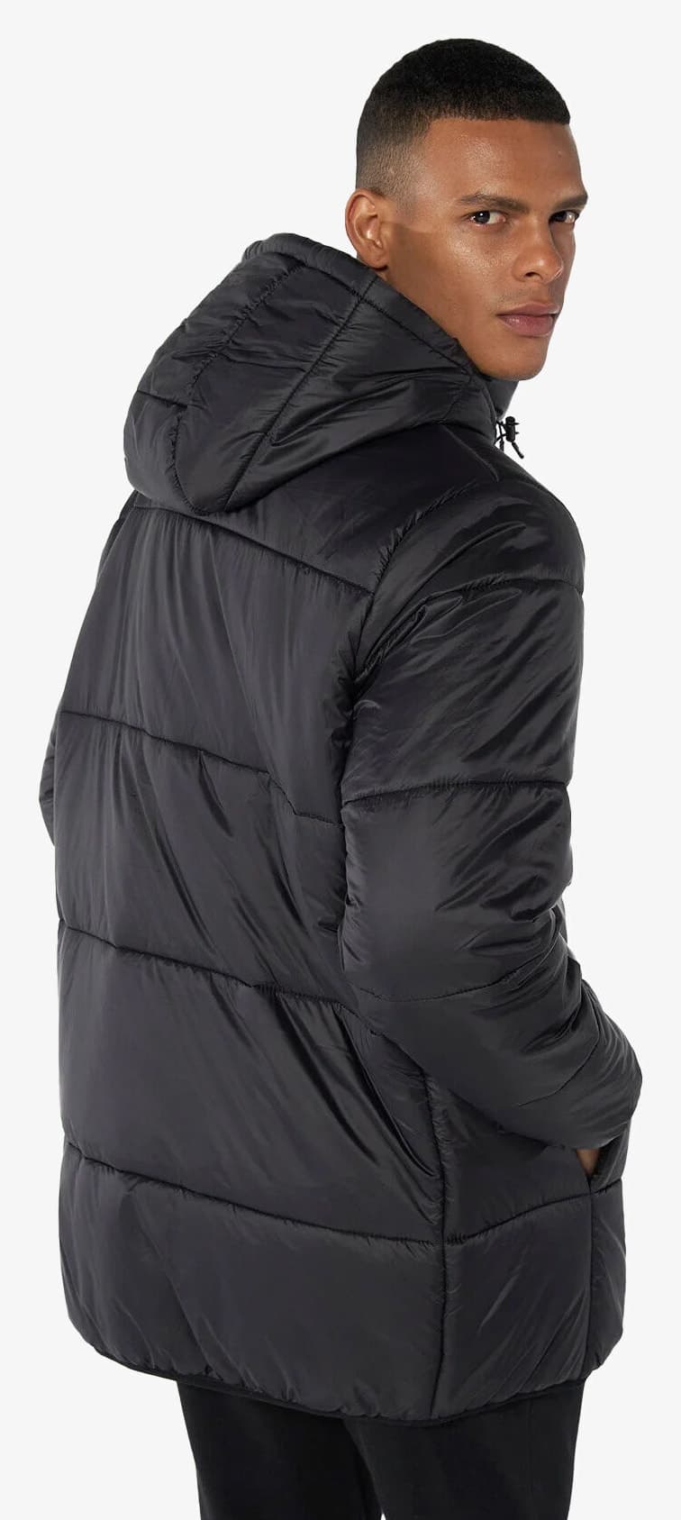 مونت مردانه hummel سیاه مدل Morton Zip Coat 940208-2001 مونت مردانه hummel سیاه مدل Morton Zip Coat 940208-2001