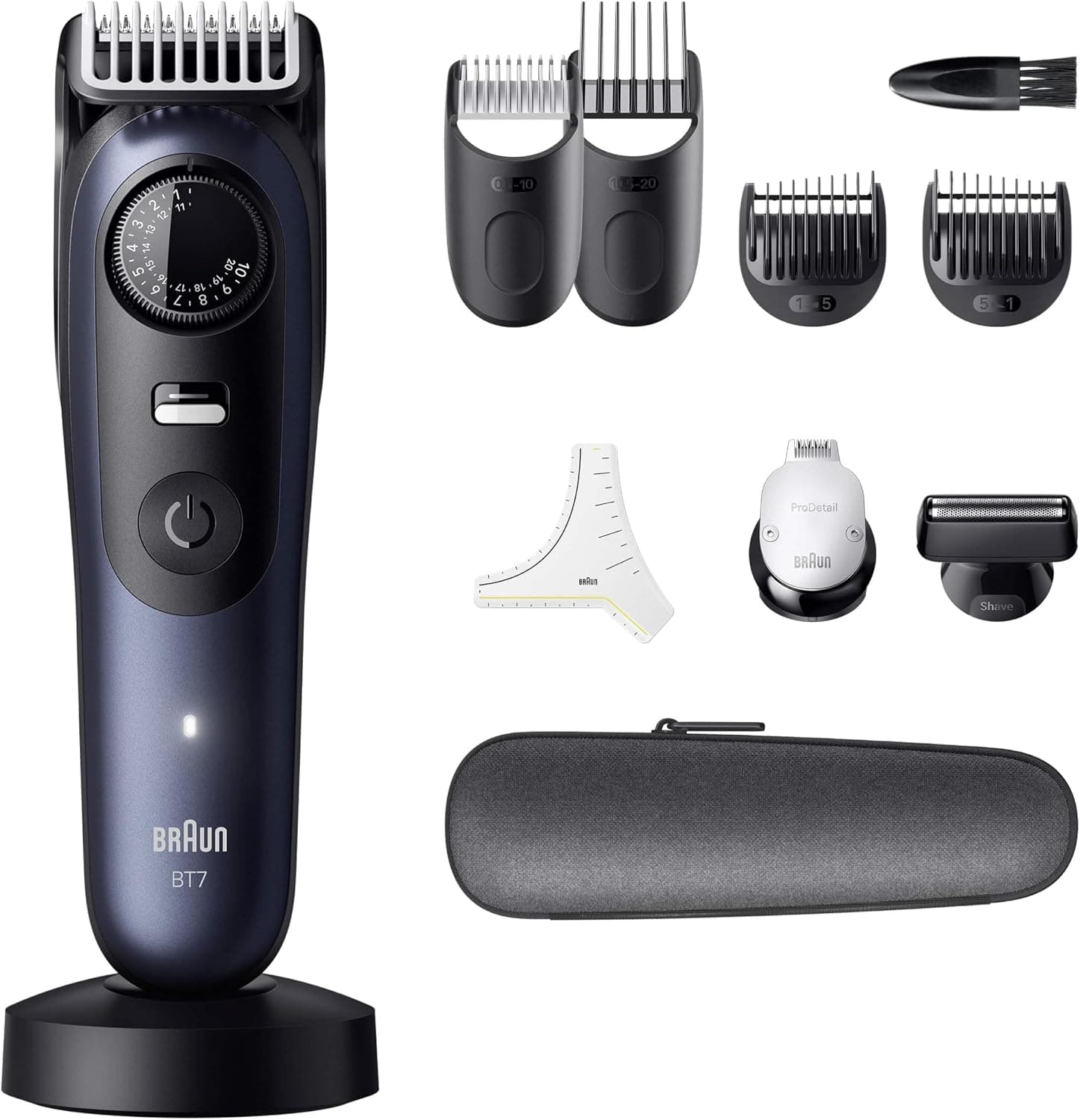 ماشین اصلاح ریش مردانه Braun Series 7 با +10 ملحق بربری ProBlade مدل BT7540 ماشین اصلاح ریش مردانه Braun Series 7 با +10 ملحق بربری ProBlade مدل BT7540