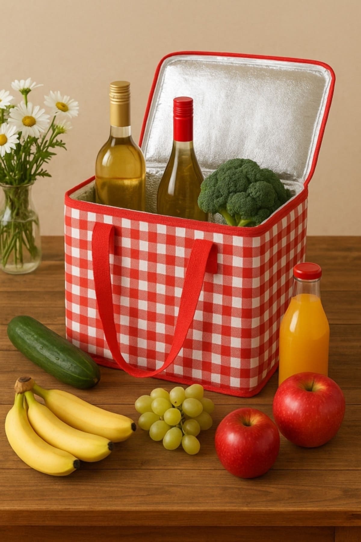 کیف پیکنیک، ساحل و سفر عایق حرارتی بزرگ e-Bizz Store کیف پیکنیک، ساحل و سفر عایق حرارتی بزرگ e-Bizz Store