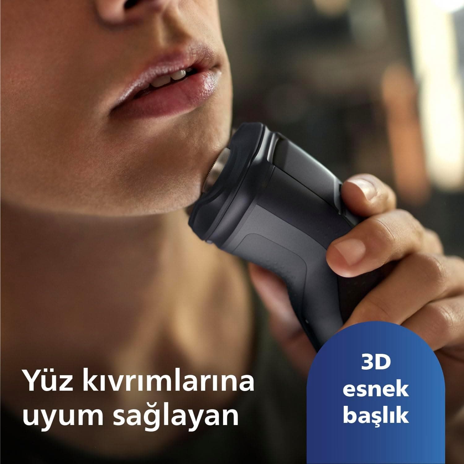 ماشین اصلاح مردانه PHILIPS سری 3000X با تیغه PowerCut، سری انعطافپذیر 5D، اصلاح خشک و مرطوب، مدل X3021/00 ماشین اصلاح مردانه PHILIPS سری 3000X با تیغه PowerCut، سری انعطافپذیر 5D، اصلاح خشک و مرطوب، مدل X3021/00