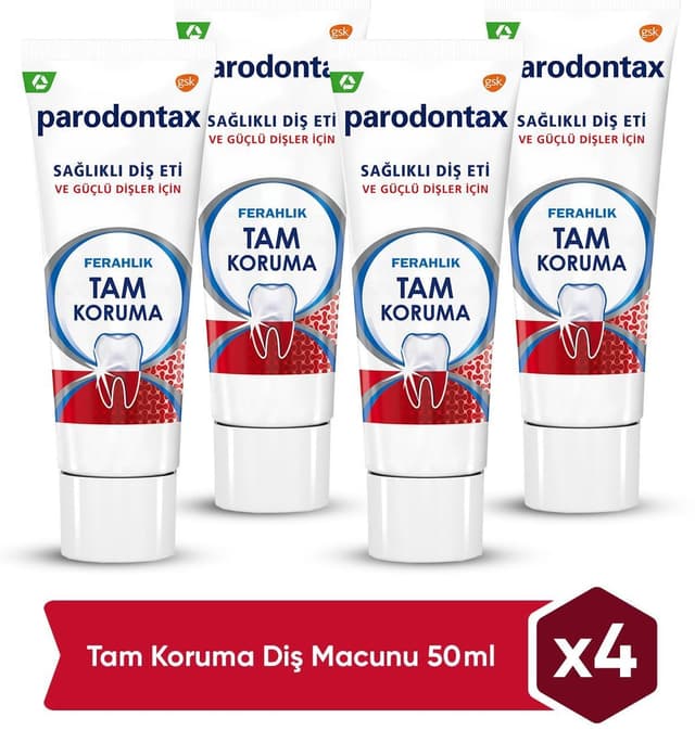 دهانشویه Parodontax تام کورما فراهلیک 50ml×4 عدد دهانشویه Parodontax تام کورما فراهلیک 50ml×4 عدد