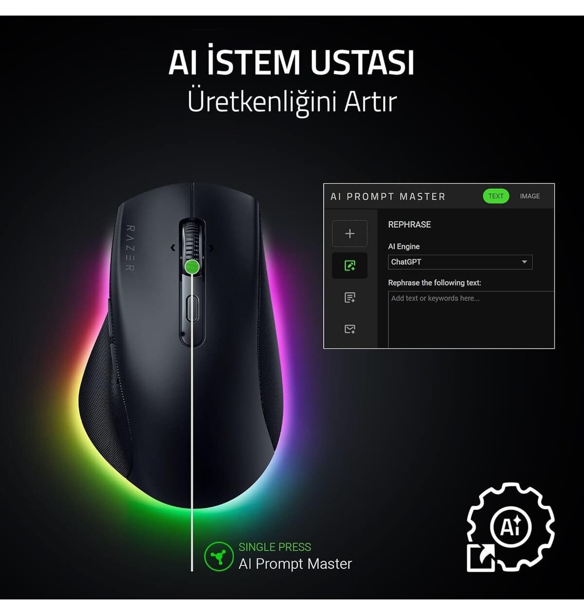 ماوس Razer Pro Click V2 بیسیم ارگونومیک گیمینگ مشکی RGB مدل RZ01-03900100-R3M1 ماوس Razer Pro Click V2 بیسیم ارگونومیک گیمینگ مشکی RGB مدل RZ01-03900100-R3M1
