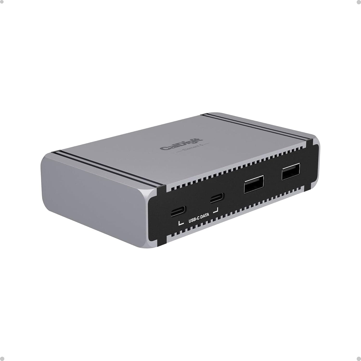 هاب CalDigit Thunderbolt 5 مدل E5 Element 5 با 9 پورت هاب CalDigit Thunderbolt 5 مدل E5 Element 5 با 9 پورت