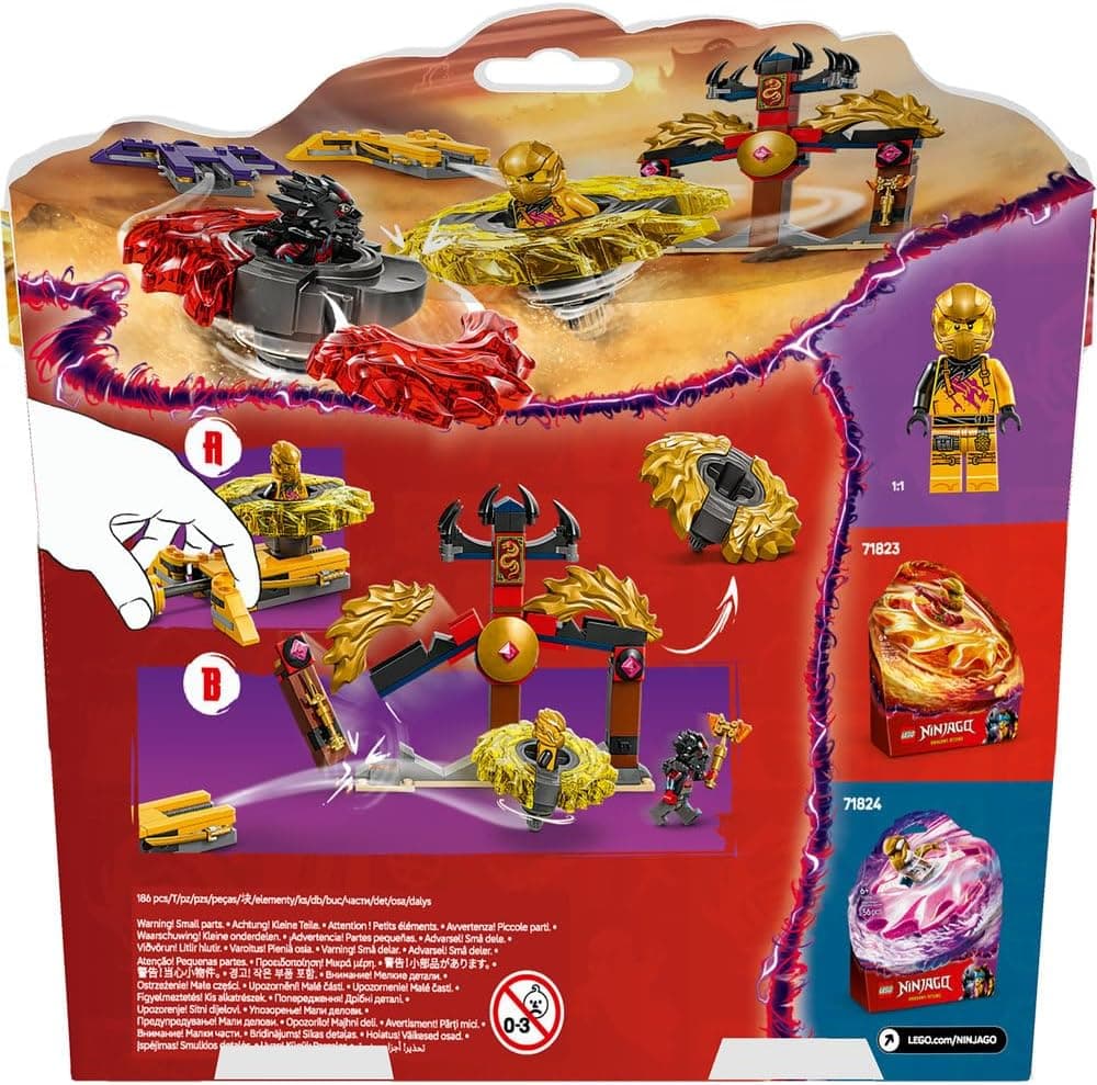 لگو سری NINJAGO بسته نبرد Dragon Spinjitzu مدل 71826 لگو سری NINJAGO بسته نبرد Dragon Spinjitzu مدل 71826