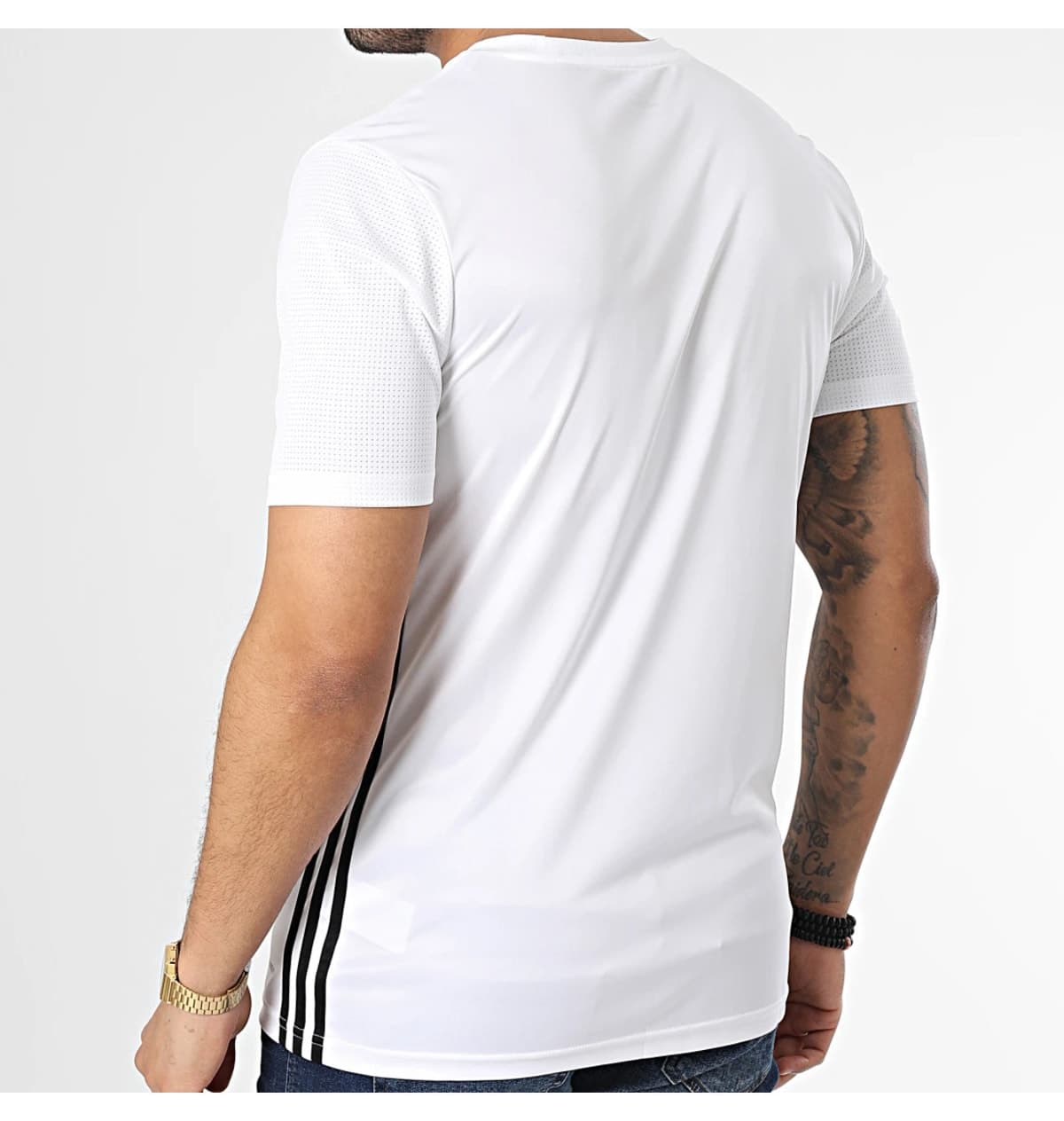 تیشرت ورزشی مردانه adidas Tabela 23 Jsy سفید مدل H44526 تیشرت ورزشی مردانه adidas Tabela 23 Jsy سفید مدل H44526