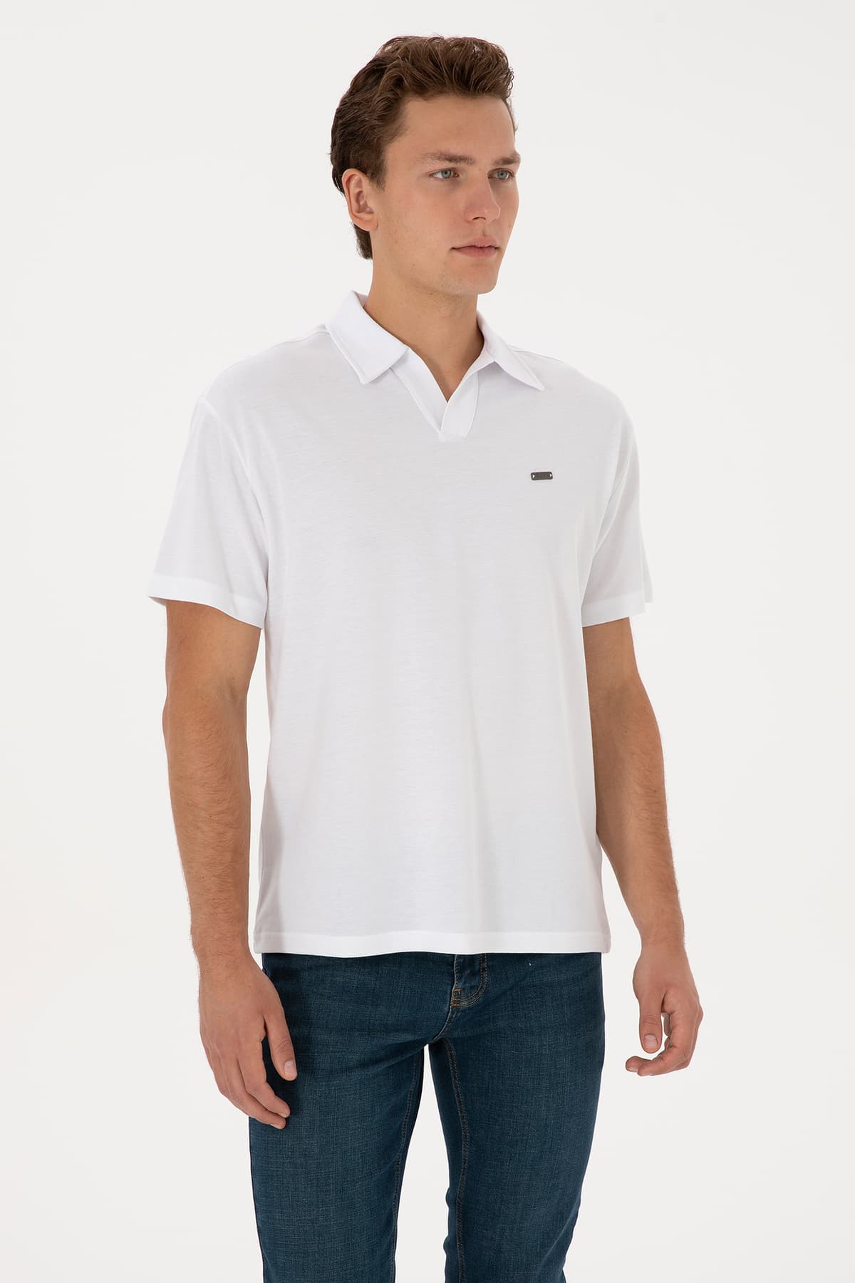 تیشرت مردانه U.S. Polo Assn. کامفورت فیت یقه گرد سفید مدل 50324787-VR013 تیشرت مردانه U.S. Polo Assn. کامفورت فیت یقه گرد سفید مدل 50324787-VR013