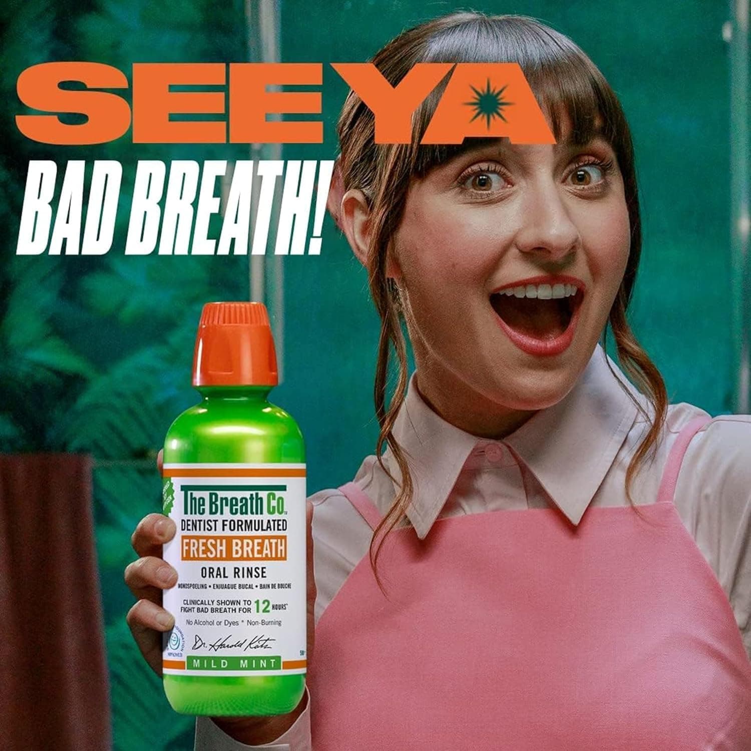 دهانشویه The Breath Co. با طعم نعناع ملایم بدون الکل 500ml دهانشویه The Breath Co. با طعم نعناع ملایم بدون الکل 500ml