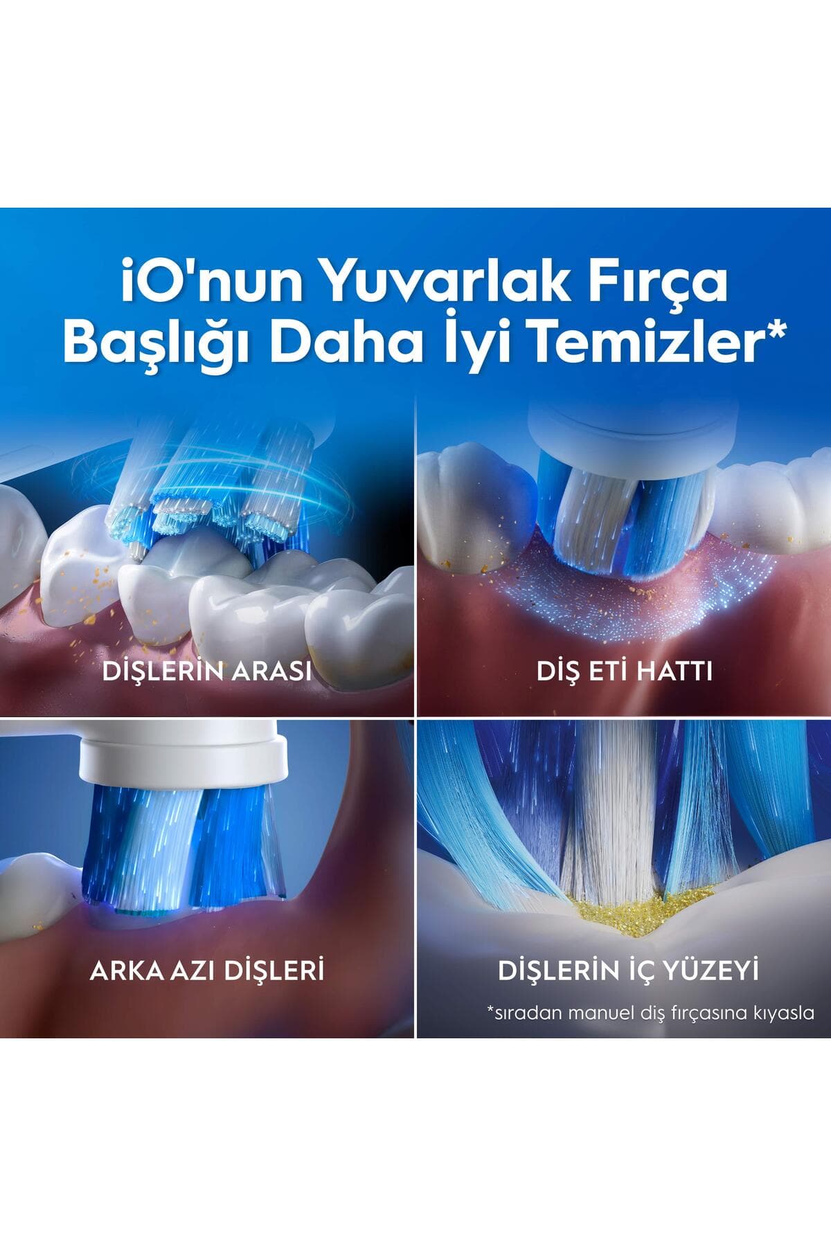 مسواک برقی شارژی Oral-B با 1 سری، باتری بادوام و کیف مسافرتی مدل iO5 مسواک برقی شارژی Oral-B با 1 سری، باتری بادوام و کیف مسافرتی مدل iO5