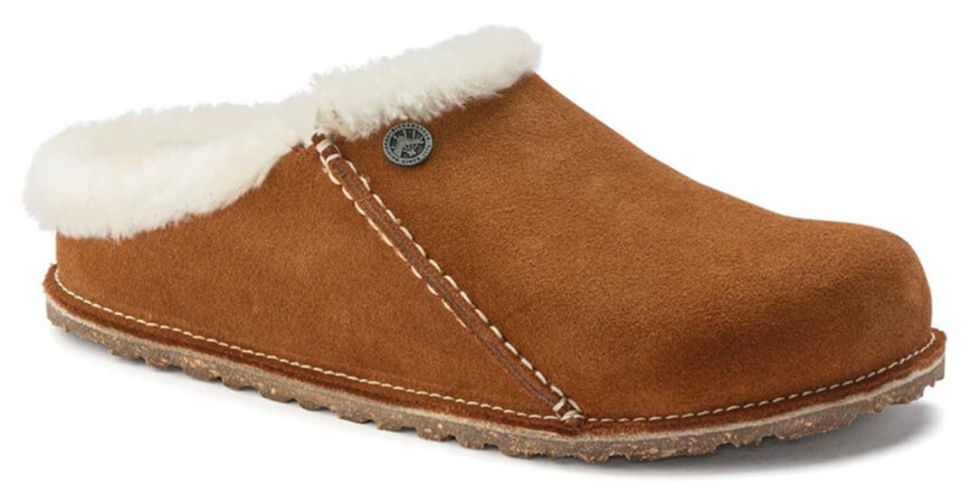 دمپایی زنانه Birkenstock چرم جیر با آستر شیرلینگ مدل Zermatt دمپایی زنانه Birkenstock چرم جیر با آستر شیرلینگ مدل Zermatt