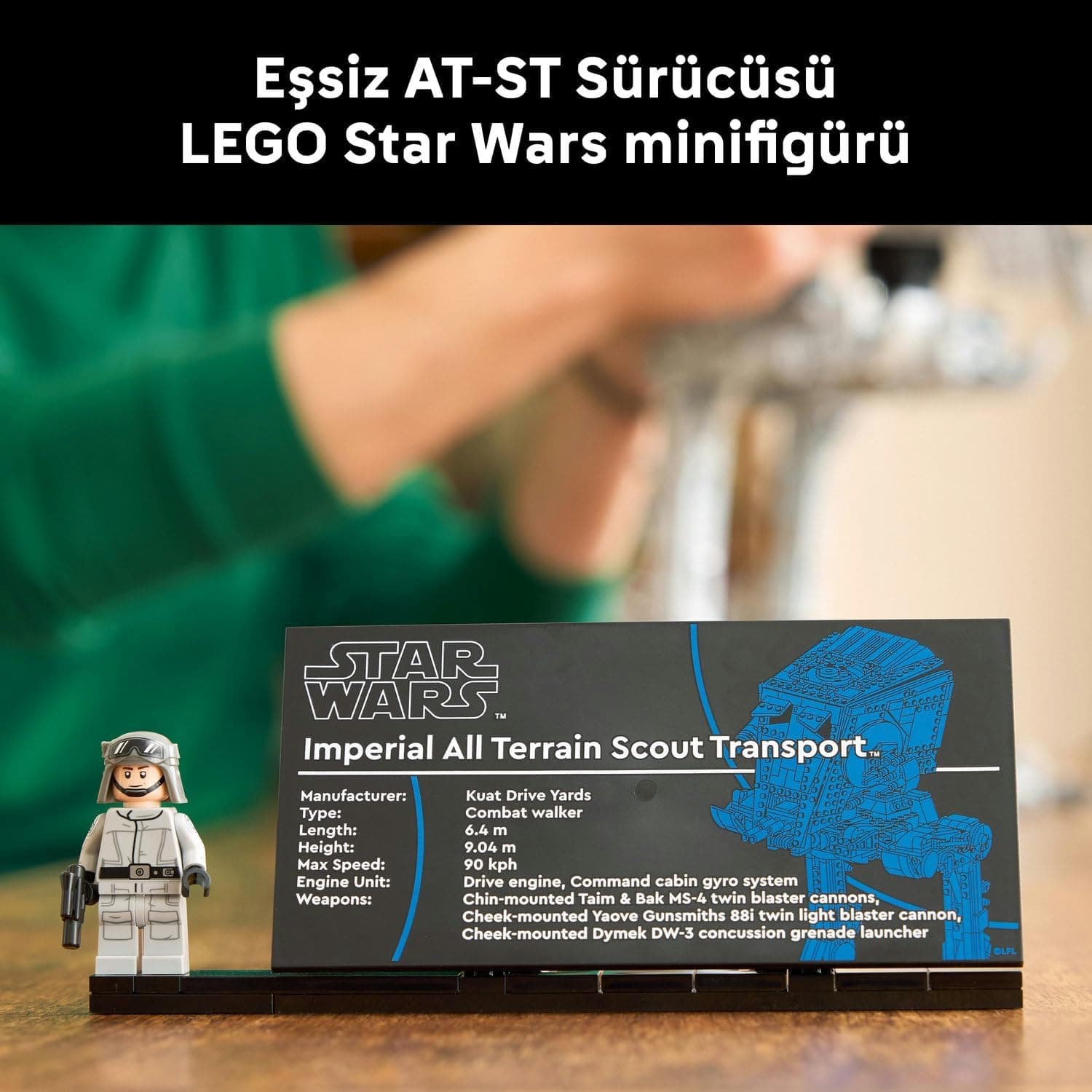 لگو Star Wars مدل AT-ST Walker 75417 لگو Star Wars مدل AT-ST Walker 75417