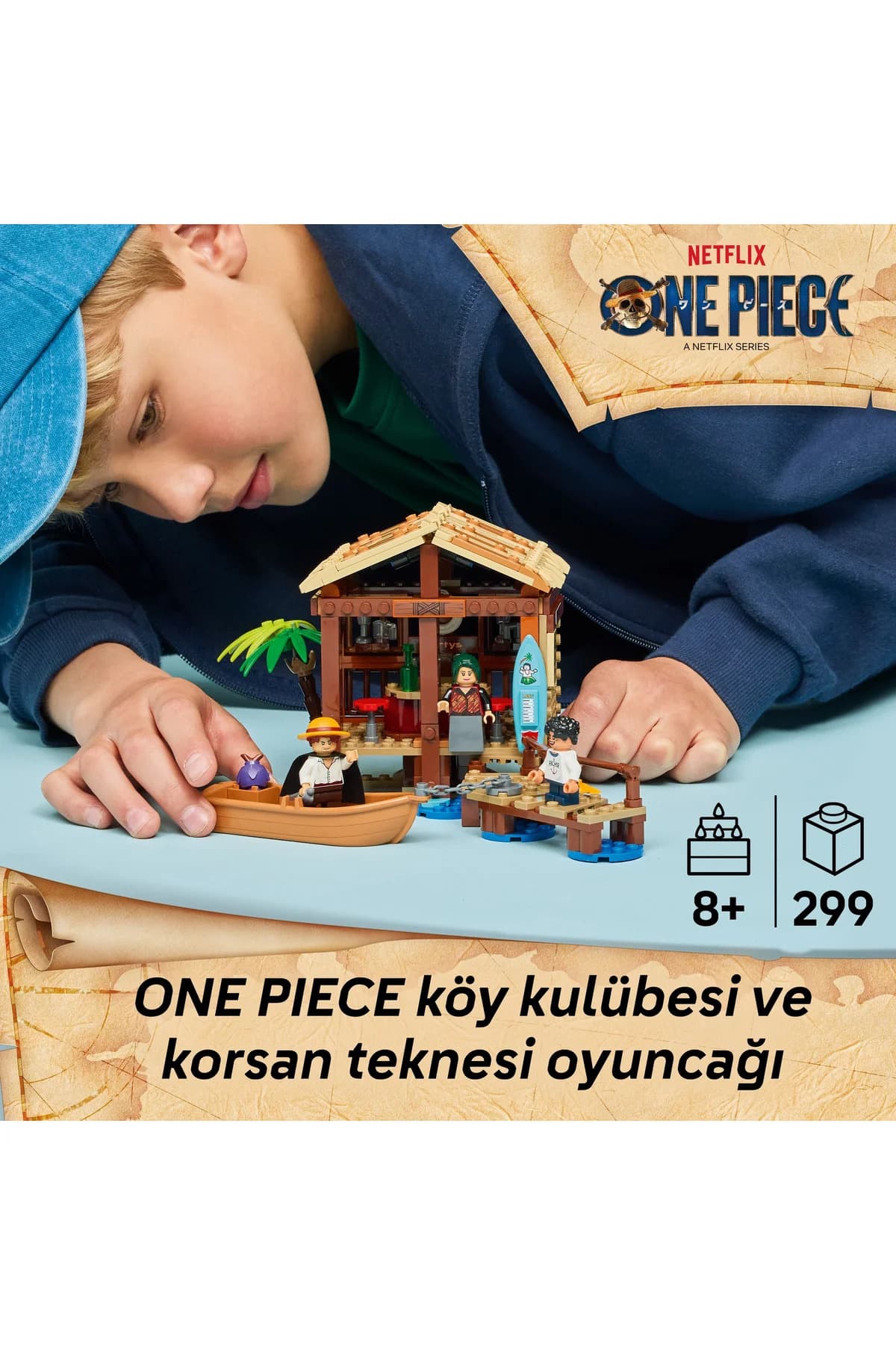 ست ساختنی 8+ سال لگو ONE PIECE کلبه روستای آسیاب بادی مدل 75636، 299 قطعه ست ساختنی 8+ سال لگو ONE PIECE کلبه روستای آسیاب بادی مدل 75636، 299 قطعه