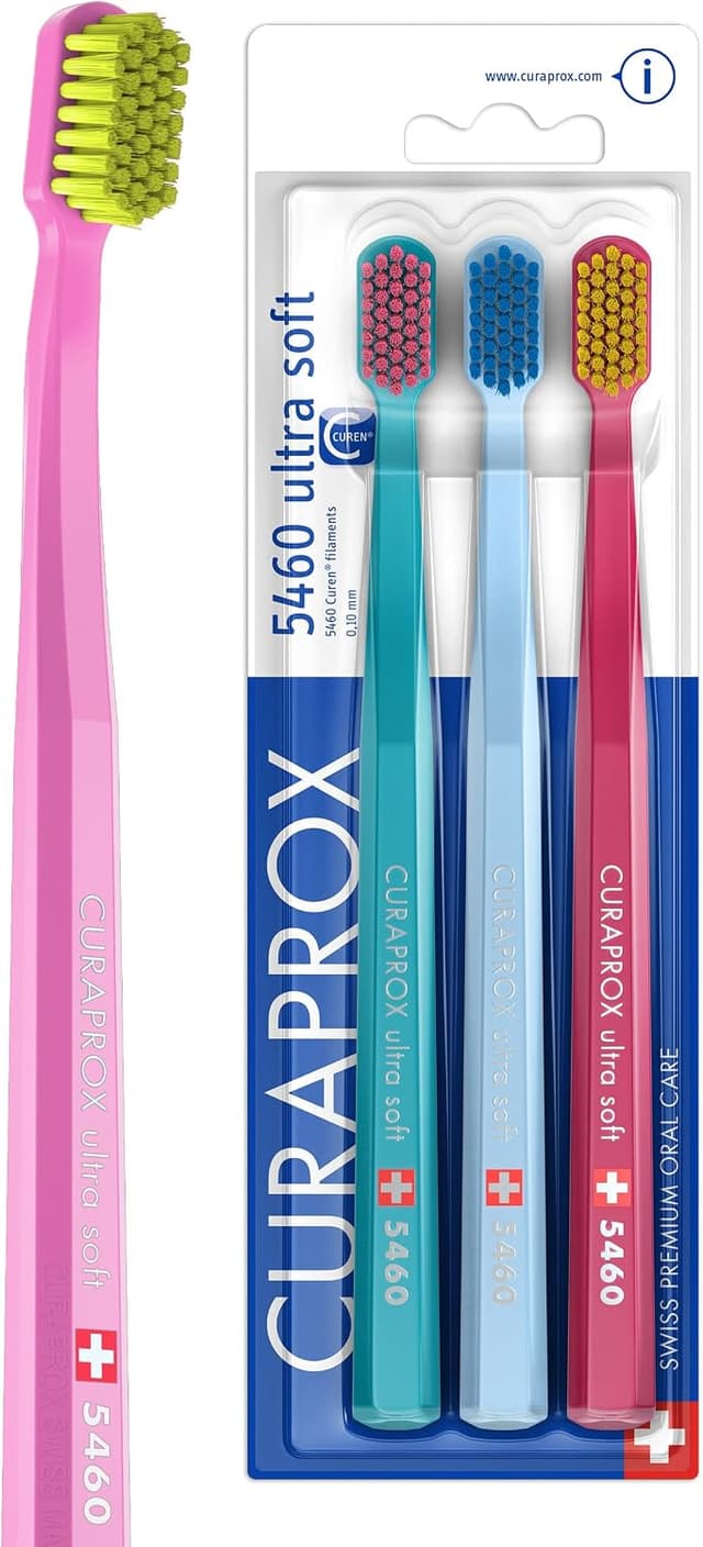 مسواک فوقالعاده نرم CURAPROX بسته 3 عددی مسواک فوقالعاده نرم CURAPROX بسته 3 عددی