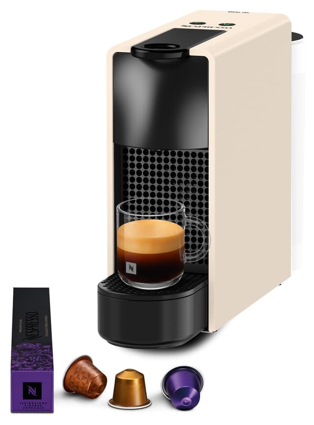 دستگاه قهوهساز Nespresso کرم مات مدل Essenza Mini C30 دستگاه قهوهساز Nespresso کرم مات مدل Essenza Mini C30