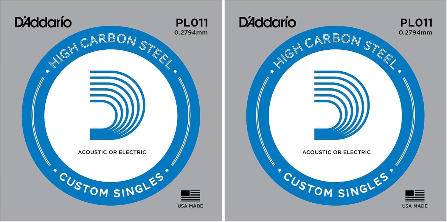 سیم تکی گیتار D'Addario الکتریک و آکوستیک نوت E (Mi) فولاد High Carbon Steel مدل PL010 سیم تکی گیتار D'Addario الکتریک و آکوستیک نوت E (Mi) فولاد High Carbon Steel مدل PL010