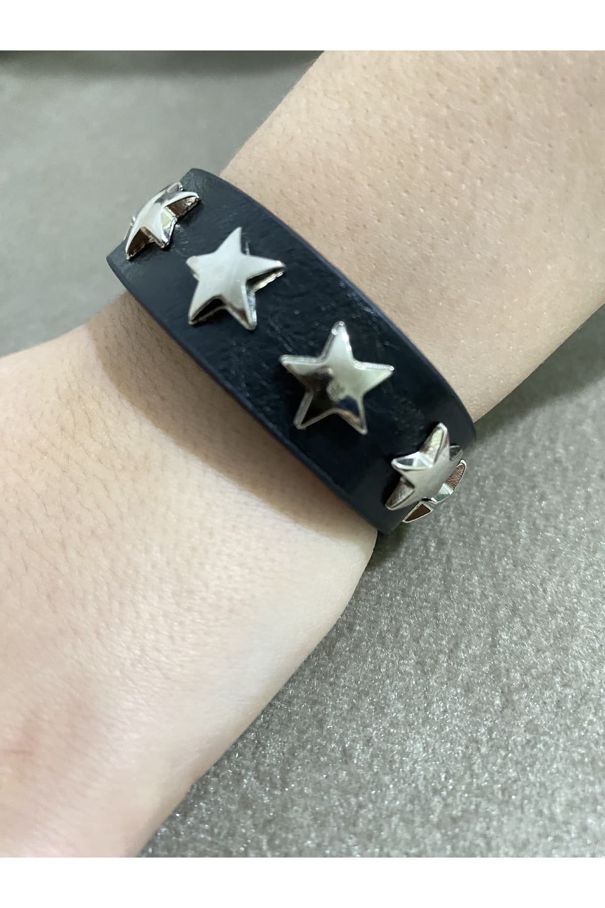 دستبند زنانه Aksabeltchokers گوتیک متال آویز ستارهدار 2cm تک سایز 20cm دستبند زنانه Aksabeltchokers گوتیک متال آویز ستارهدار 2cm تک سایز 20cm
