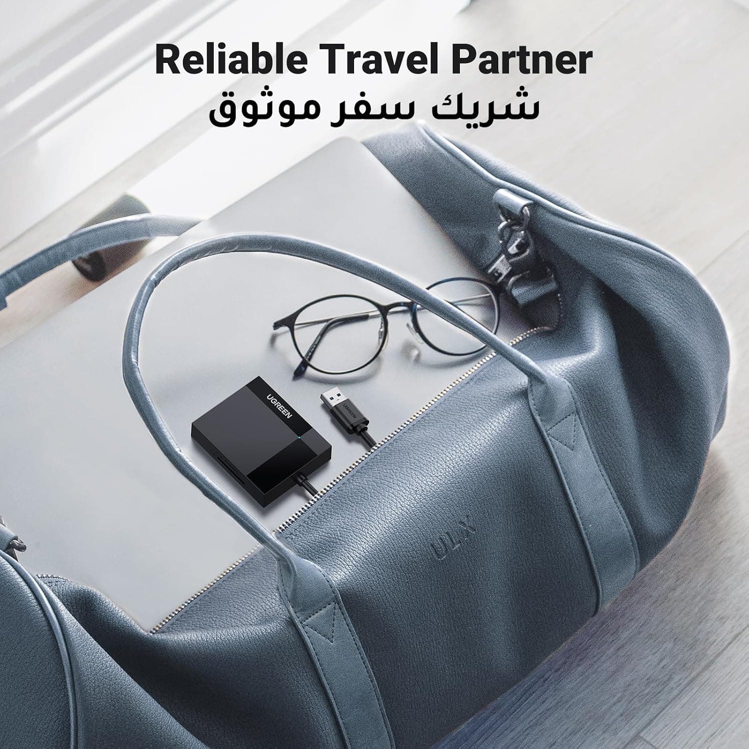 کارتخوان حافظه 4 کاره UGREEN USB 3.0 برای SD و Micro SD با سرعت 5Gbps کارتخوان حافظه 4 کاره UGREEN USB 3.0 برای SD و Micro SD با سرعت 5Gbps