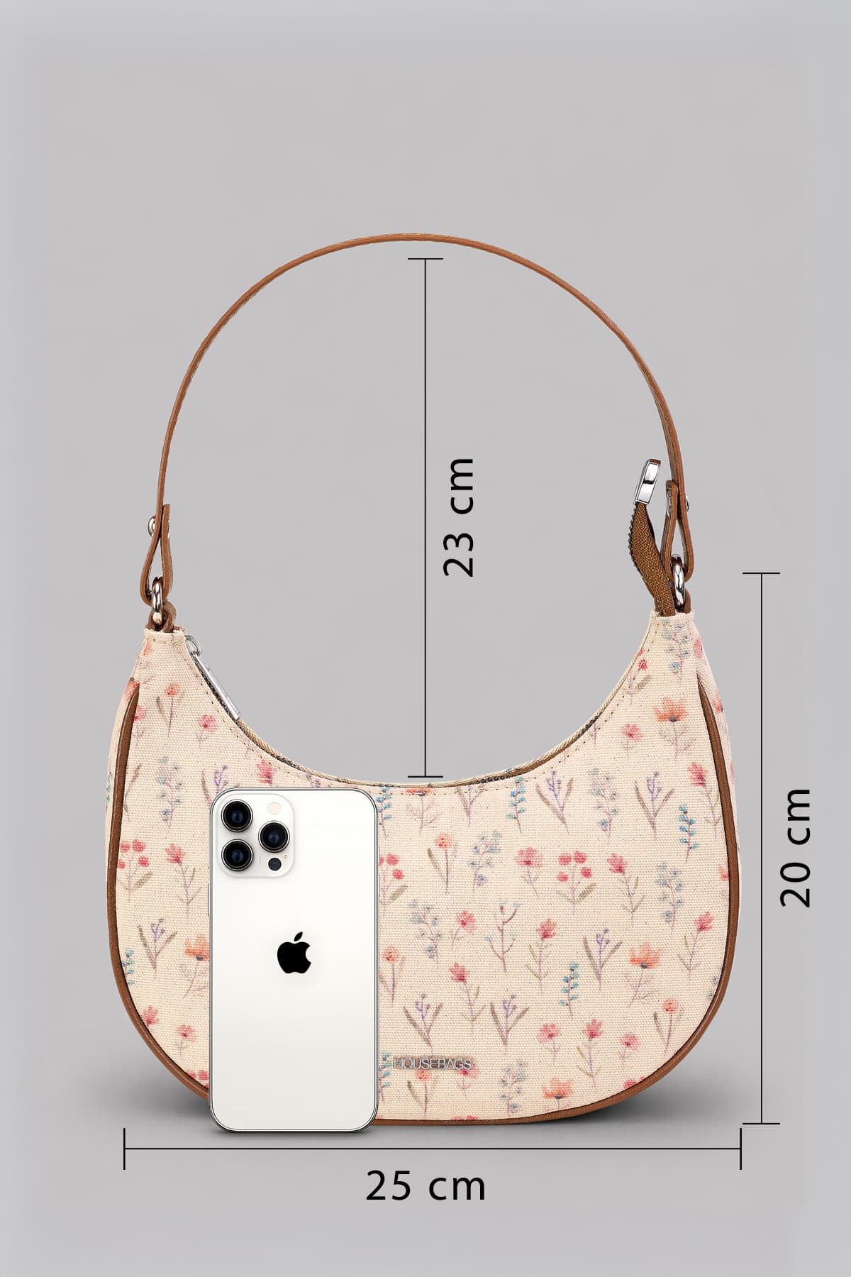 کیف دوشی زنانه Housebags کانواس طرح گل مدل Ivory Bloom Bag کیف دوشی زنانه Housebags کانواس طرح گل مدل Ivory Bloom Bag