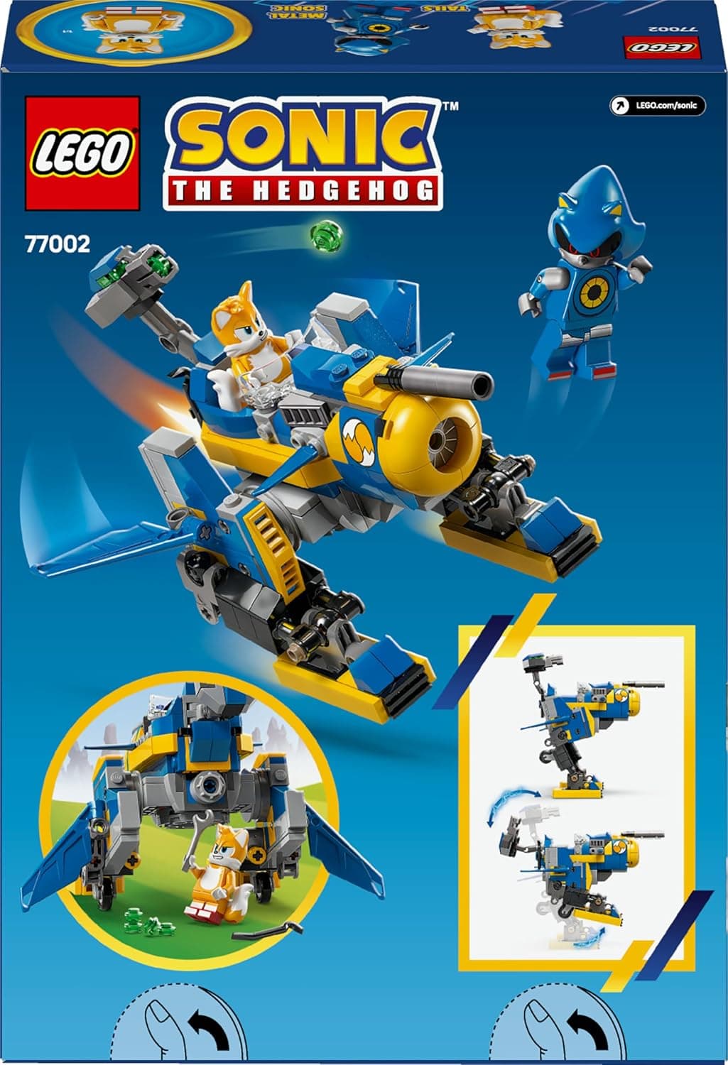 لگو Sonic the Hedgehog Cyclone در برابر Metal Sonic مدل 77002 لگو Sonic the Hedgehog Cyclone در برابر Metal Sonic مدل 77002
