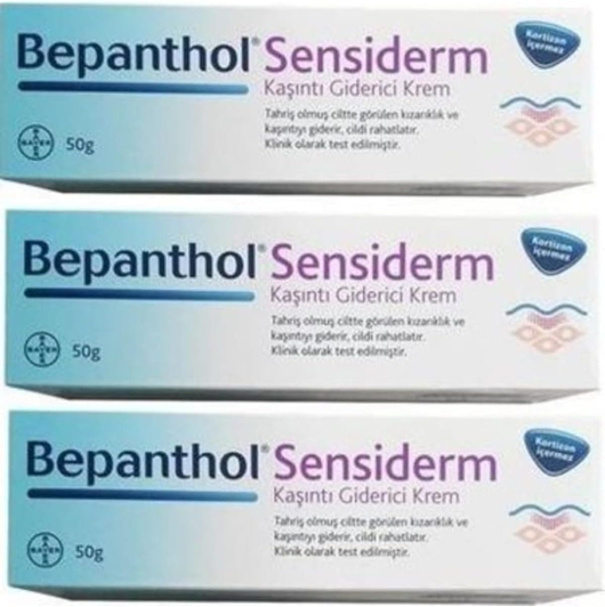 کرم Bepanthol Sensiderm 50 gr 3 عدد مدل P07343 کرم Bepanthol Sensiderm 50 gr 3 عدد مدل P07343