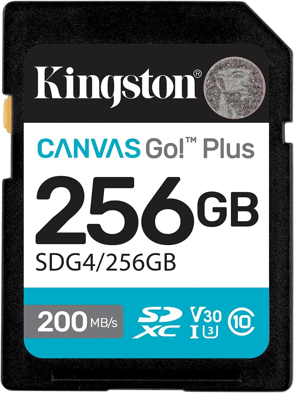 کارت حافظه SD Kingston Canvas Go Plus 64GB تا 200MB/s مدل SDG4/64GB کارت حافظه SD Kingston Canvas Go Plus 64GB تا 200MB/s مدل SDG4/64GB