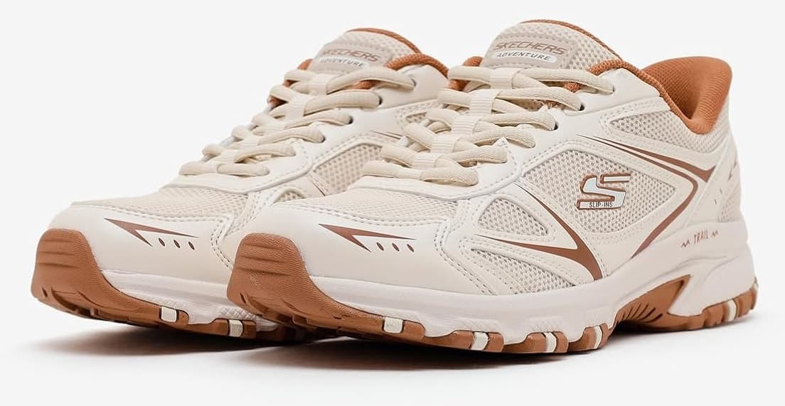 کفش اوتدور زنانه Skechers Hıllcrest مدل 180358Tk بژ سایز 39 کفش اوتدور زنانه Skechers Hıllcrest مدل 180358Tk بژ سایز 39