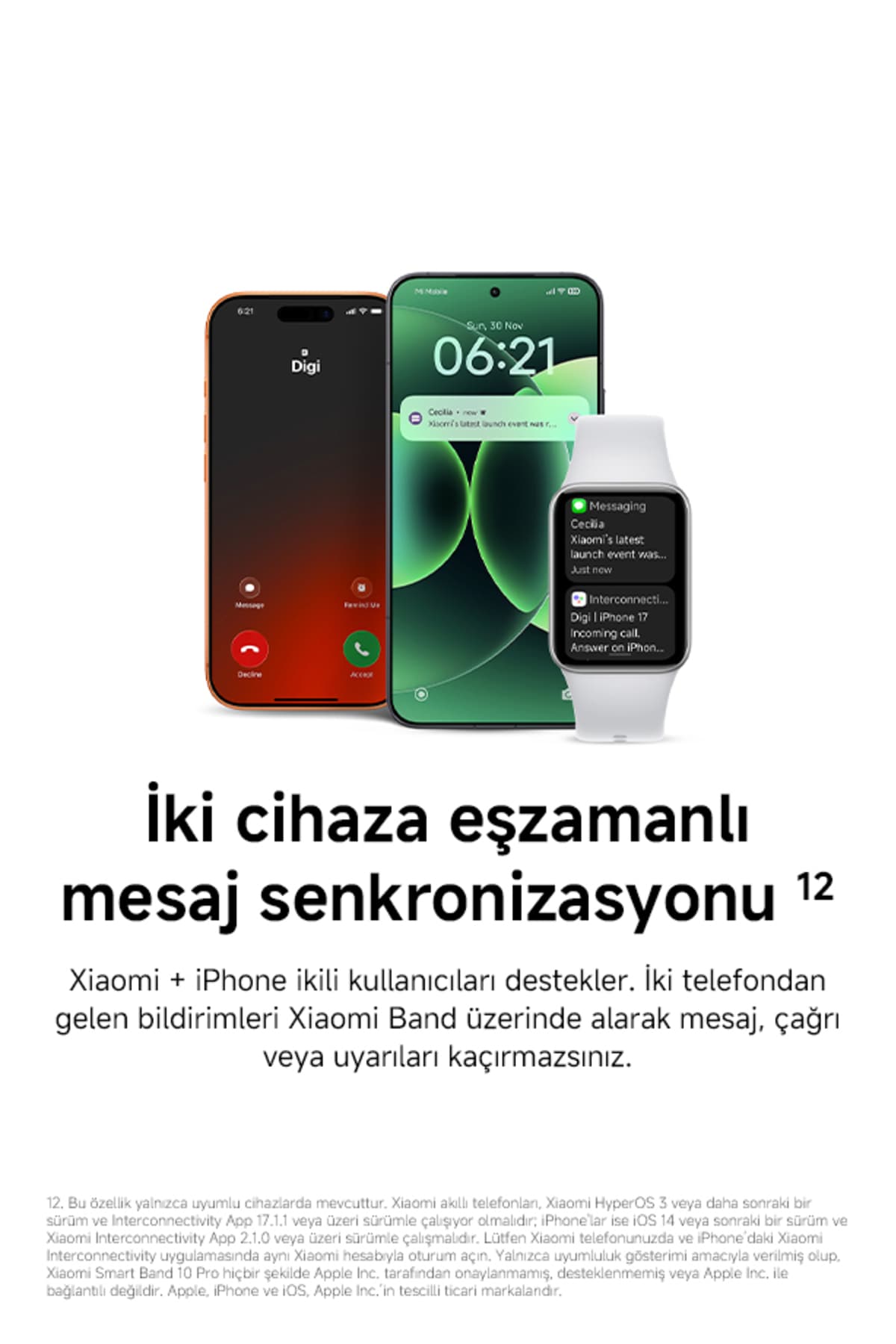 دستبند هوشمند Xiaomi مدل Smart Band 10 Pro سفید با GPS، پایش سلامت سازگار با iOS و Android دستبند هوشمند Xiaomi مدل Smart Band 10 Pro سفید با GPS، پایش سلامت سازگار با iOS و Android