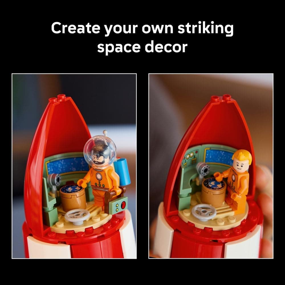 لگو Ideas موشک ماه Tintin مدل 21367 لگو Ideas موشک ماه Tintin مدل 21367