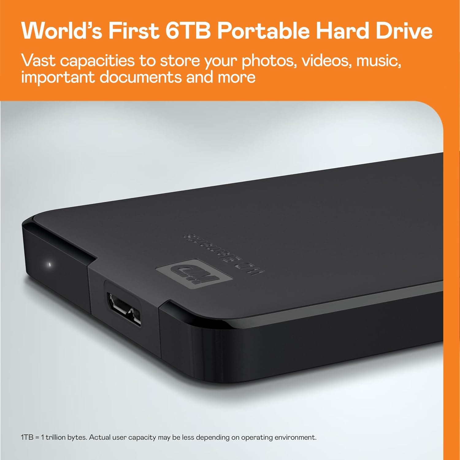 هارد اکسترنال قابل حمل 5TB Western Digital WD Elements با USB 3.0 مدل WDBU6Y0050BBK-WESN هارد اکسترنال قابل حمل 5TB Western Digital WD Elements با USB 3.0 مدل WDBU6Y0050BBK-WESN