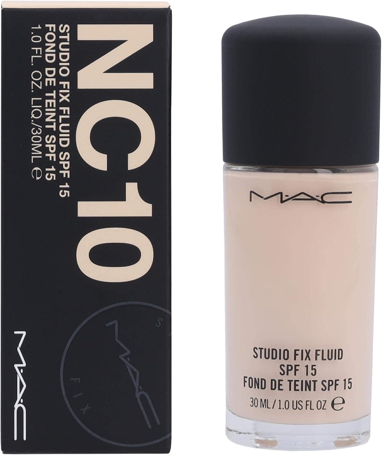 کرم پایه مایع MAC مدل Studio Fix Fluid با SPF15 رنگ NC10 کرم پایه مایع MAC مدل Studio Fix Fluid با SPF15 رنگ NC10