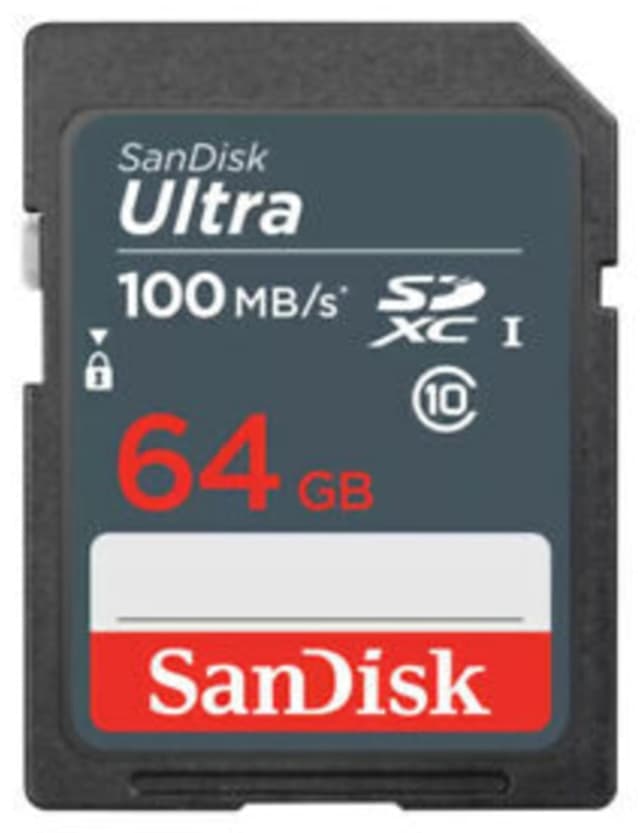 کارت حافظه SDXC Sandisk Ultra غیرمیکرو 64gb با سرعت 100mb/s مدل Sdsdunr-064g-gn3ın کارت حافظه SDXC Sandisk Ultra غیرمیکرو 64gb با سرعت 100mb/s مدل Sdsdunr-064g-gn3ın