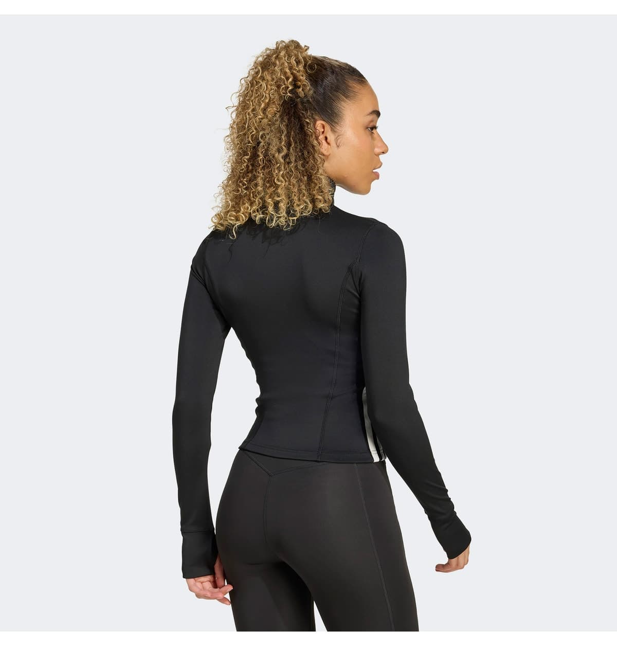 گرمکن ورزشی زنانه adidas Workout Essentials 3-Stripes مشکی گرمکن ورزشی زنانه adidas Workout Essentials 3-Stripes مشکی