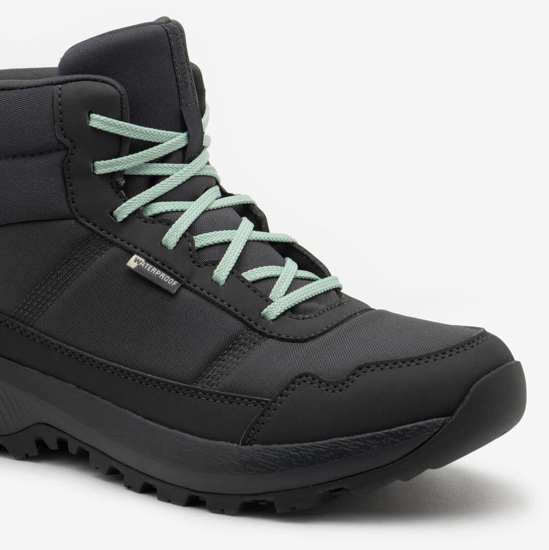 بوت زنانه Decathlon Quechua اوتدور ضدآب خاکستری مدل NH100 Mid WP بوت زنانه Decathlon Quechua اوتدور ضدآب خاکستری مدل NH100 Mid WP