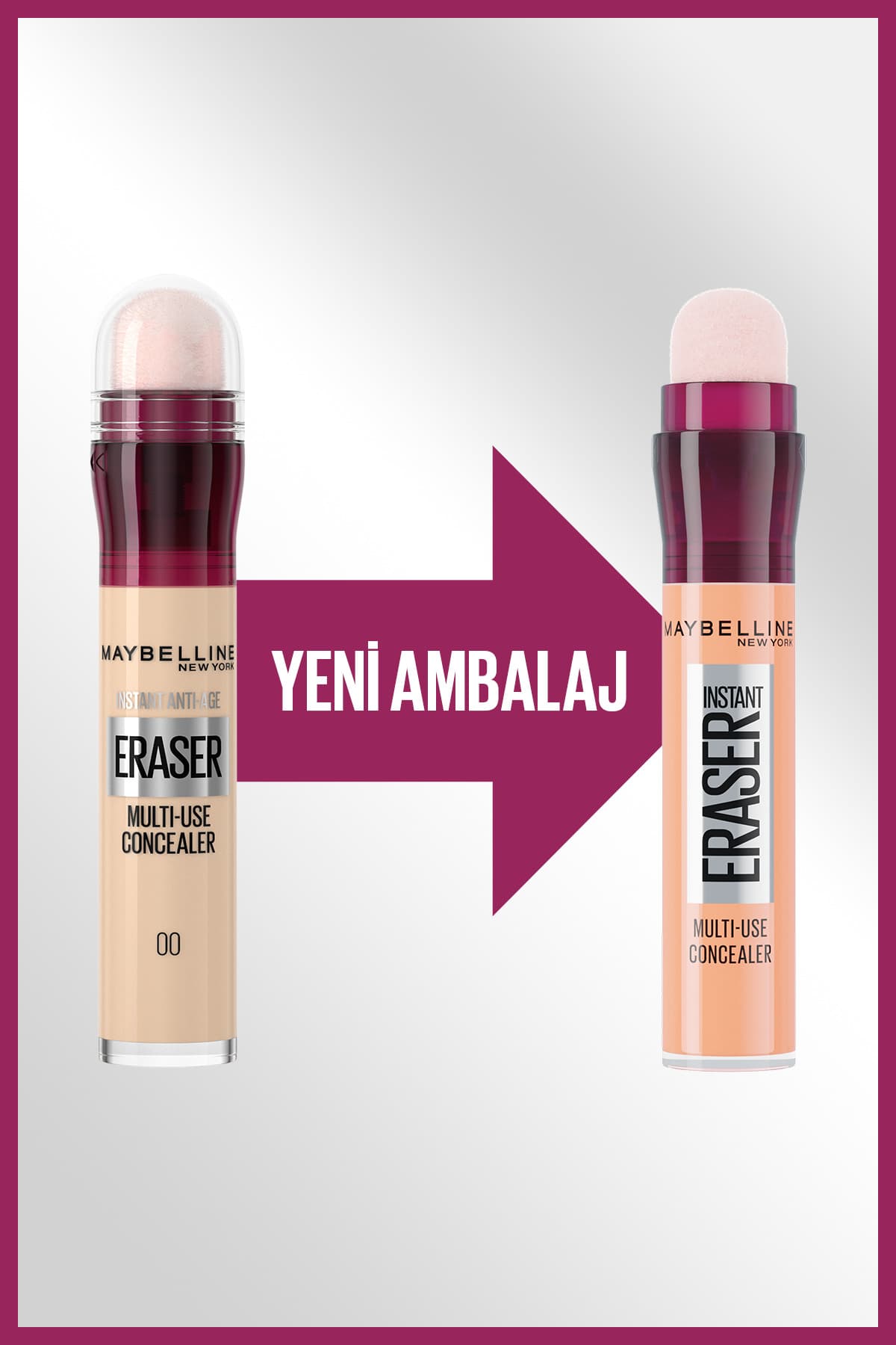 کانسیلر Maybelline New York Instant Anti Age Eraser رنگ 00 عاجی کانسیلر Maybelline New York Instant Anti Age Eraser رنگ 00 عاجی