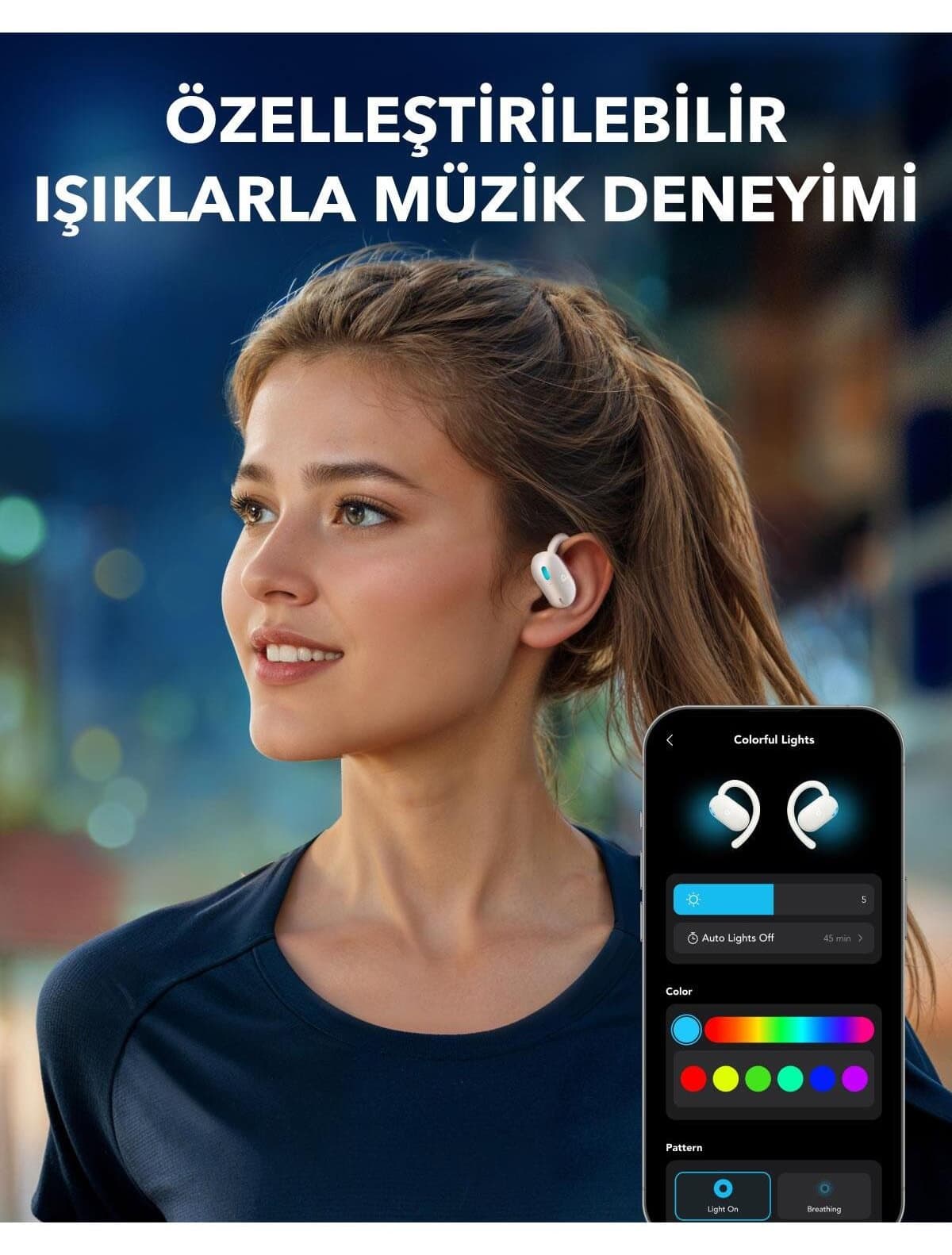 هدفون بلوتوثی Anker Soundcore V20i با فناوری گوش باز سفید مدل A3876 هدفون بلوتوثی Anker Soundcore V20i با فناوری گوش باز سفید مدل A3876