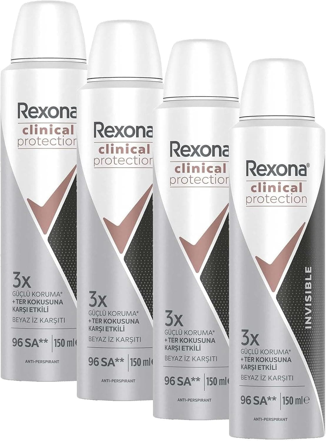 اسپری ضدتعریق Rexona Clinical Protection نامرئی 150 Ml اسپری ضدتعریق Rexona Clinical Protection نامرئی 150 Ml
