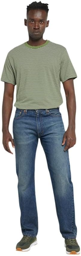 شلوار جین مردانه Levi's فیت ریلکس راست مدل 555 بسته 1 عددی شلوار جین مردانه Levi's فیت ریلکس راست مدل 555 بسته 1 عددی